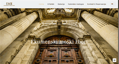 Desktop Screenshot of ecumenchoir.com